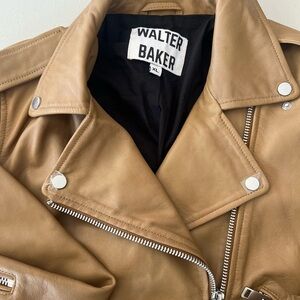 Walter Baker Tan Leather Jacket